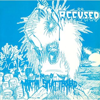 ACCÜSED -- The Return of Martha Splatterhead  LP  BLUE  Subcore Cover