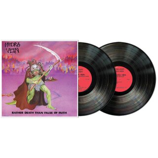 HYDRA VEIN -- Rather Death than False of Faith / The Reptilliad  DLP  BLACK