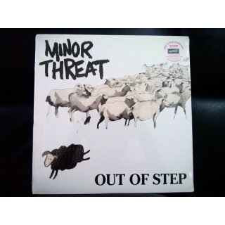 MINOR THREAT -- Out of Step  LP