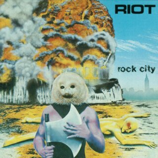 RIOT -- Rock City  LP  BLACK