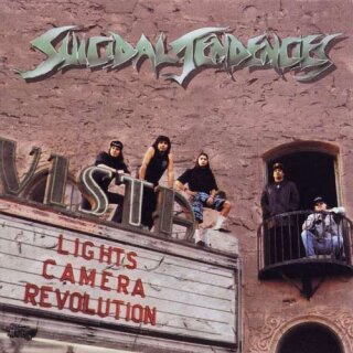 SUICIDAL TENDENCIES -- Lights Camera Revolution  LP  BLACK