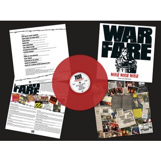 WARFARE -- Noise Noise Noise (The Lost Demos)  LP  RED