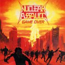 NUCLEAR ASSAULT -- Game Over  LP  CLEAR/ ORANGE SPLATTER  3RD