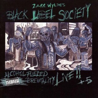 BLACK LABEL SOCIETY -- Alcohol Fueled Brewtality Live!! +5  DLP  BLUE