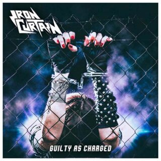 IRON CURTAIN -- Guilty as Charged  LP  BLACK