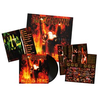THE CROWN -- Hell is Here  LP  BLACK