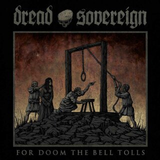 DREAD SOVEREIGN -- For Doom the Bell Tolls  LP  RED
