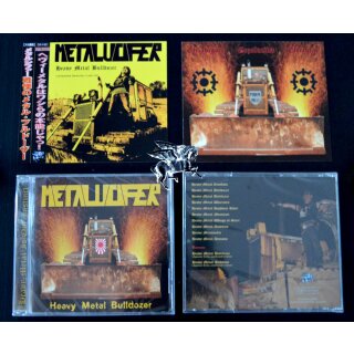 METALUCIFER -- Heavy Metal Bulldozer (JAPANESE LINE UP)  CD + OBI