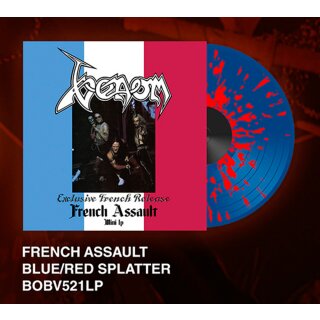VENOM -- French Assault  LP  SPLATTER