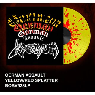 VENOM -- German Assault  LP  SPLATTER