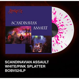 VENOM -- Scandinavian Assault  LP  SPLATTER