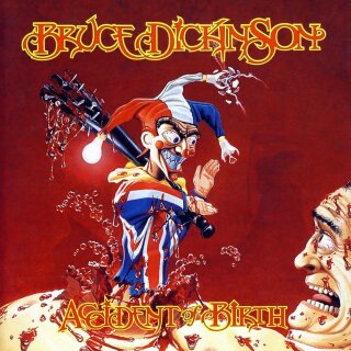 BRUCE DICKINSON -- Accident of Birth  DLP  BLACK