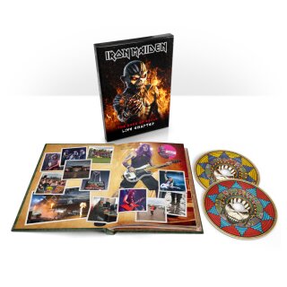 IRON MAIDEN -- The Book of Souls: Live Chapter  2CD + BOOK  DELUXE EDITION