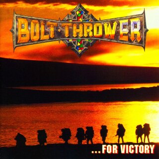 BOLT THROWER -- ... For Victory  LP  BLACK  FDR