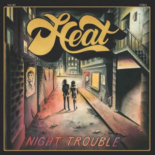 HEAT -- Night Trouble  LP
