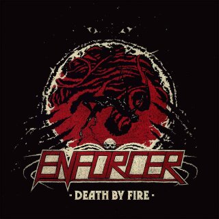 ENFORCER -- Death by Fire  LP  BONE  HRR