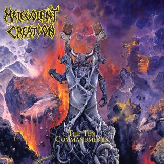 MALEVOLENT CREATION  -- The Ten Commandments  LP  BRONZE