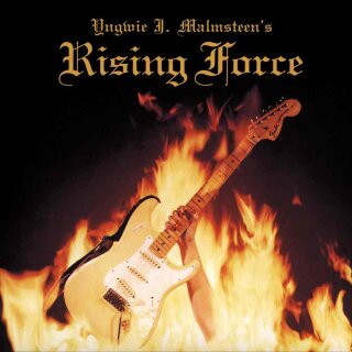 YNGWIE J. MALMSTEEN -- Rising Force  LP  BLACK