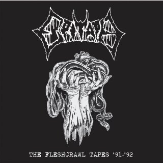 EPITAPH / DARK ABBEY -- The Fleshcrawl Tapes 91-92 / Blasphemy  LP  BLACK