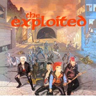 THE EXPLOITED -- Troops of Tomorrow  LP  BLACK  RADIATION REC