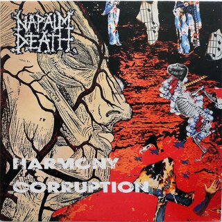 NAPALM DEATH -- Harmony Corruption  LP  FDR