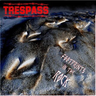 TRESPASS -- Footprints in Rock  LP