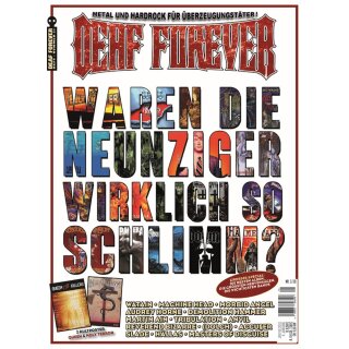 DEAF FOREVER #21 (01/2018)