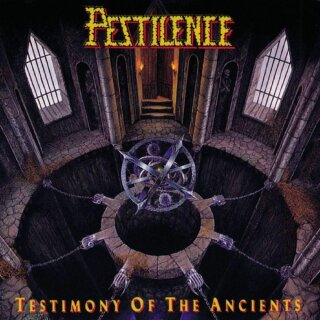 PESTILENCE -- Testimony of the Ancients  LP  BLACK  STANDARD 1LP  (HAMMERHEART)