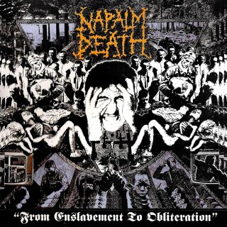 NAPALM DEATH -- From Enslavement to Obliteration  LP  BLACK  FDR