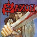 SAXON -- s/t  LP  SPLATTER