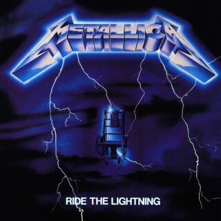METALLICA -- Ride the Lightning  LP  BLACK