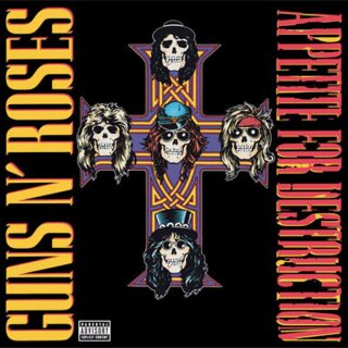 GUNS N ROSES -- Appetite for Destruction  LP