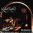 COUNT RAVEN -- Storm Warning  DLP  CLEAR RUSTY BROWN MARBLED
