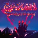 SAXON -- Power & The Glory  LP  BLUE/ PURPLE SWIRL