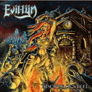 EVIL-LYN -- Disciple of Steel  LP  BLACK