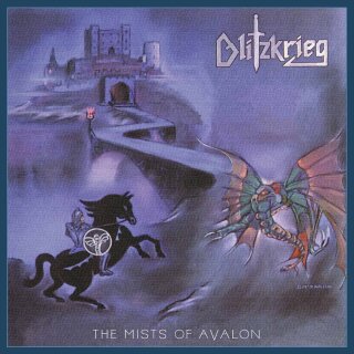 BLITZKRIEG -- The Mists of Avalon  DLP  SEA-BLUE