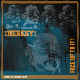 HERESY -- Face up to it!  30th Anniversary Edition  DLP+CD  MARBLED