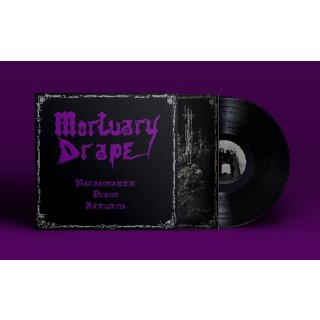 MORTUARY DRAPE -- Necromantic Doom Returns  DLP