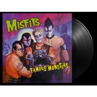 MISFITS -- Famous Monsters  LP  BLACK