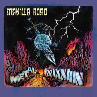 MANILLA ROAD -- Metal / Invasion  DCD  JEWEL