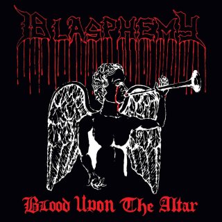 BLASPHEMY -- Blood Upon the Altar  LP  RED  DIE HARD