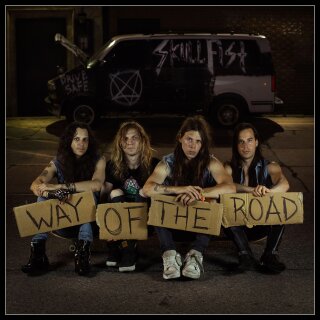 SKULL FIST -- Way of the Road  LP  RED