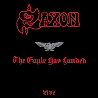 SAXON -- The Eagle Has Landed  LP  SPLATTER