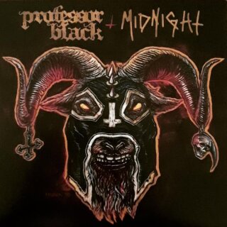 MIDNIGHT / PROFESSOR BLACK -- Split  7"