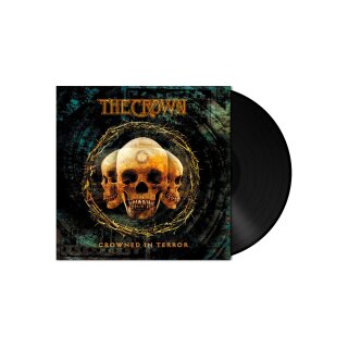 THE CROWN -- Crowned in Terror  LP  BLACK