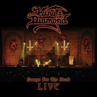 KING DIAMOND -- Songs for the Dead - Live  DLP  BLACK