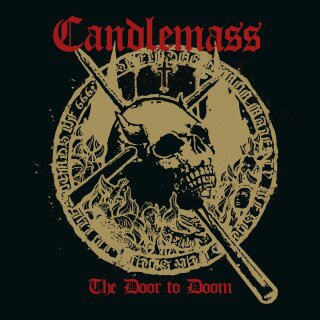 CANDLEMASS -- The Door to Doom  DLP  BLACK