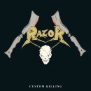 RAZOR -- Custom Killing  LP  BLUE