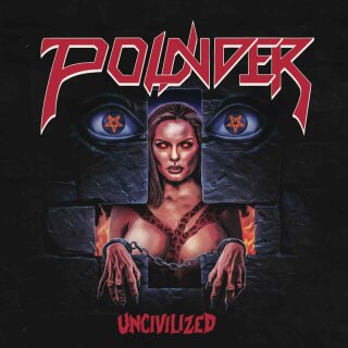 POUNDER -- Uncivilized  LP  BLACK