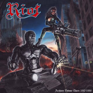 RIOT -- Archives Volume 3: 1987-1988  DLP+DVD  RED